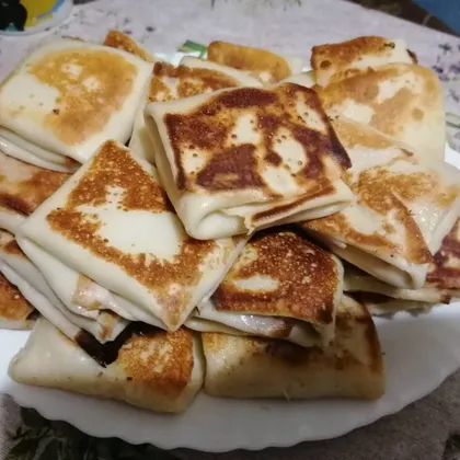 Блинчики с мясом