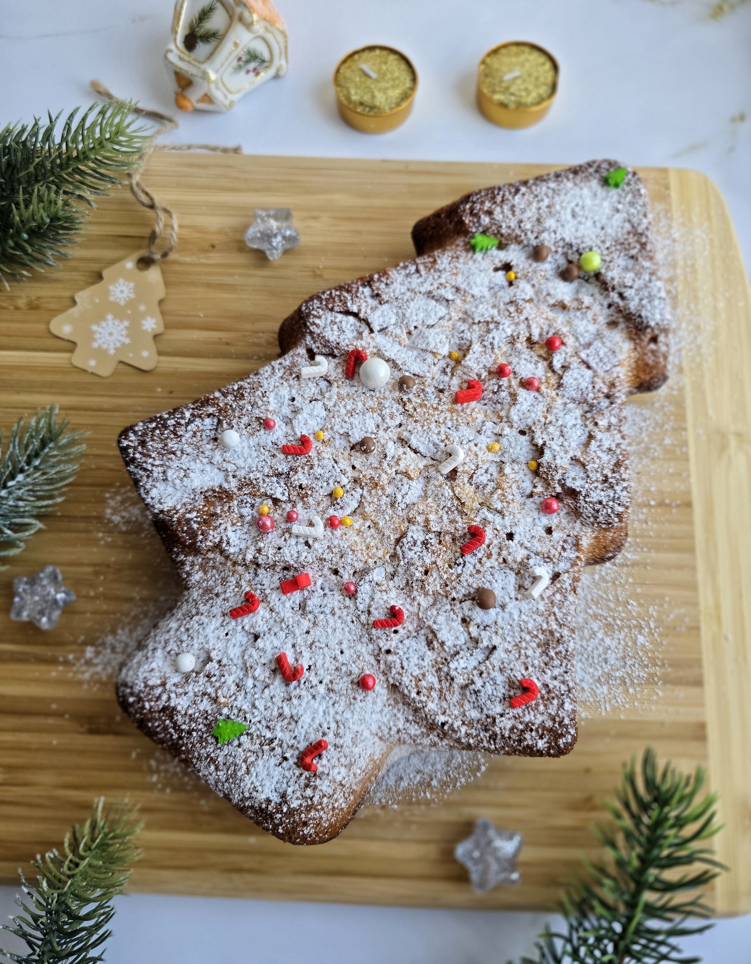 Новогодний кекс с цукатами. Десерты новогодние