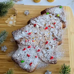 Новогодний кекс с цукатами. Десерты новогодние