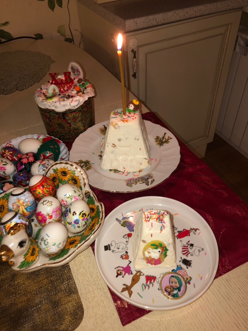 Пасха творожная 🧁🕯