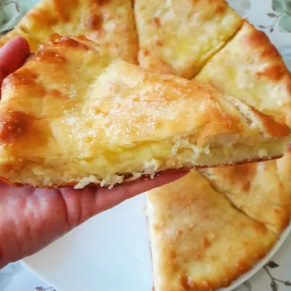 Осетинский пирог с картошкой и сыром. Картофджын