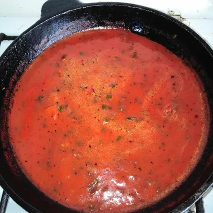 Соус - подлива из томатного сока
