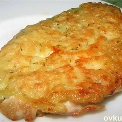 Куриные отбивные с сыром