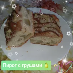 🥧Пирог с грушами 🍐