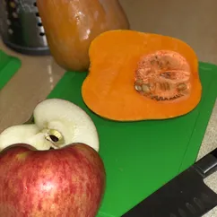 Тыква с яблоком