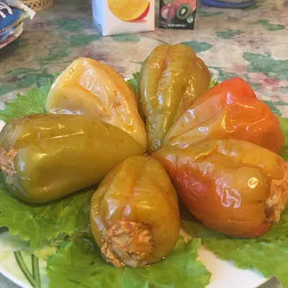 Фаршированный перец 🌶 😋👌