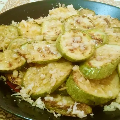 Кабачки с сыром