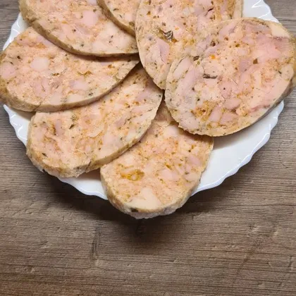 Колбаса говяжья с курицей