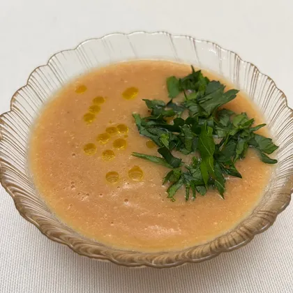 Крем-суп из чечевицы