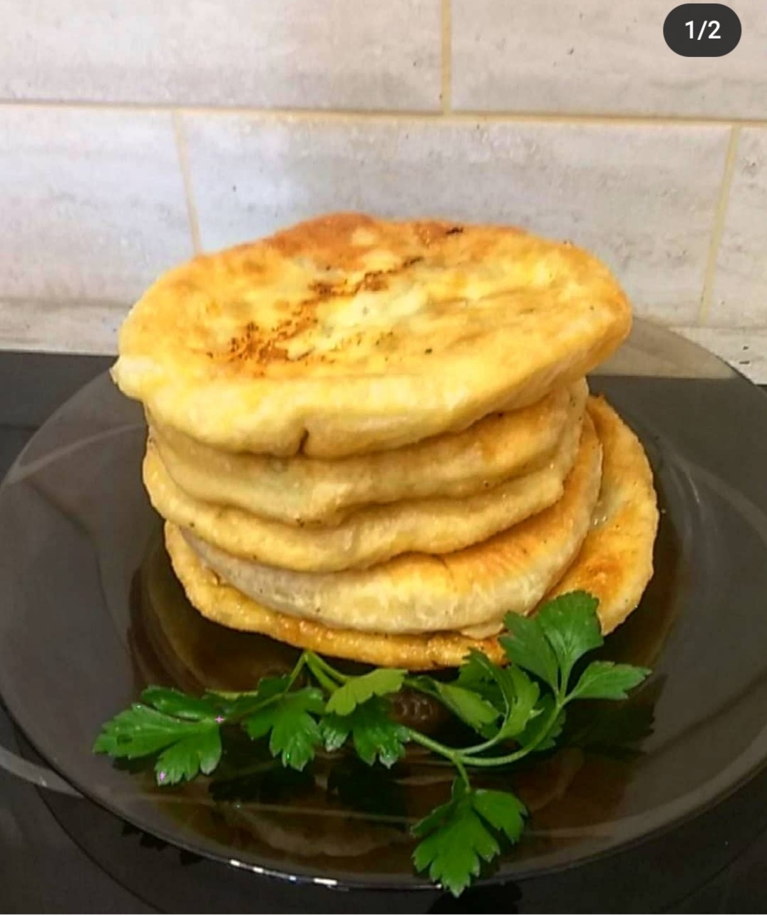 Плацынды с творогом и зеленью