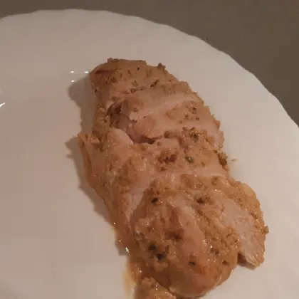Куриные грудки в горчично медовом маринаде