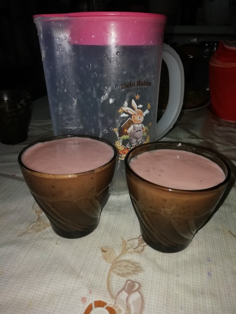 Молочный коктейль с чиа