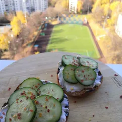 Бутерброды на завтрак🥒