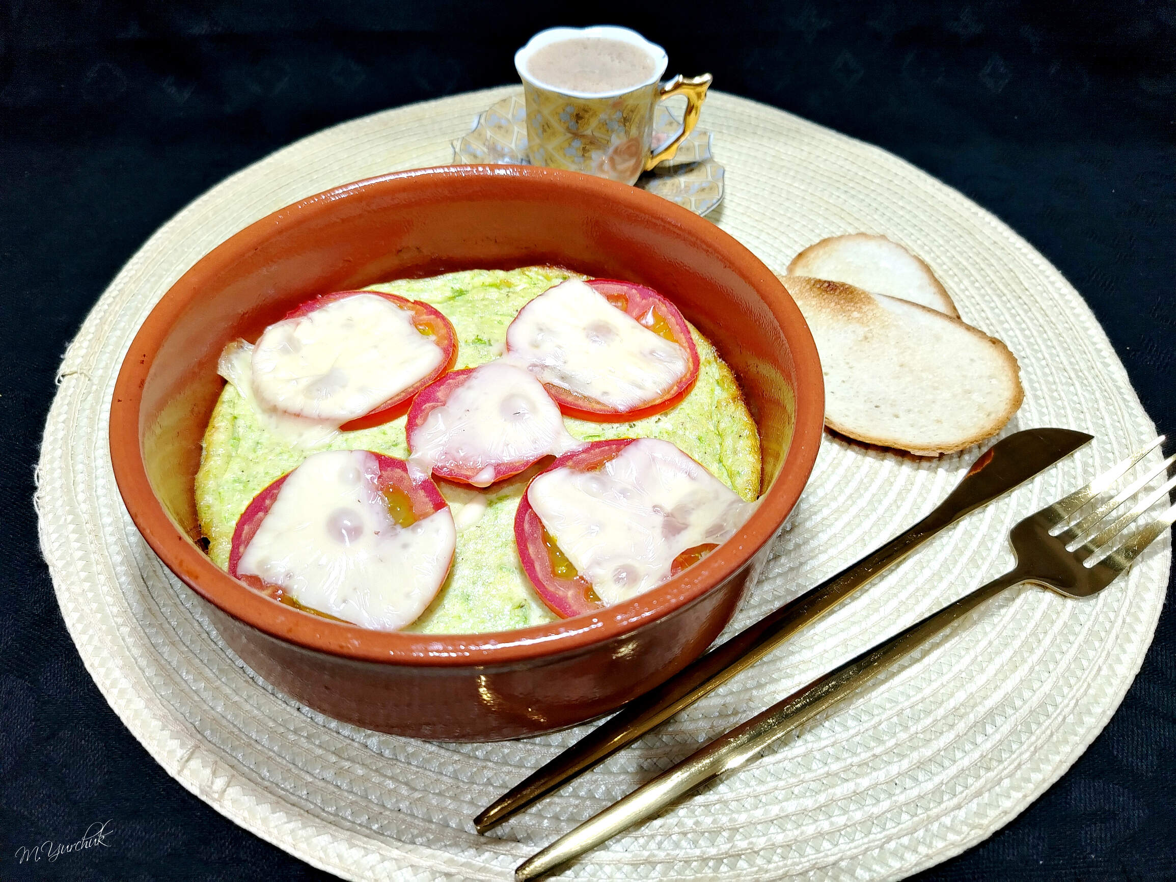 Кабачковый омлет
