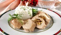 Куриная грудка с начинкой