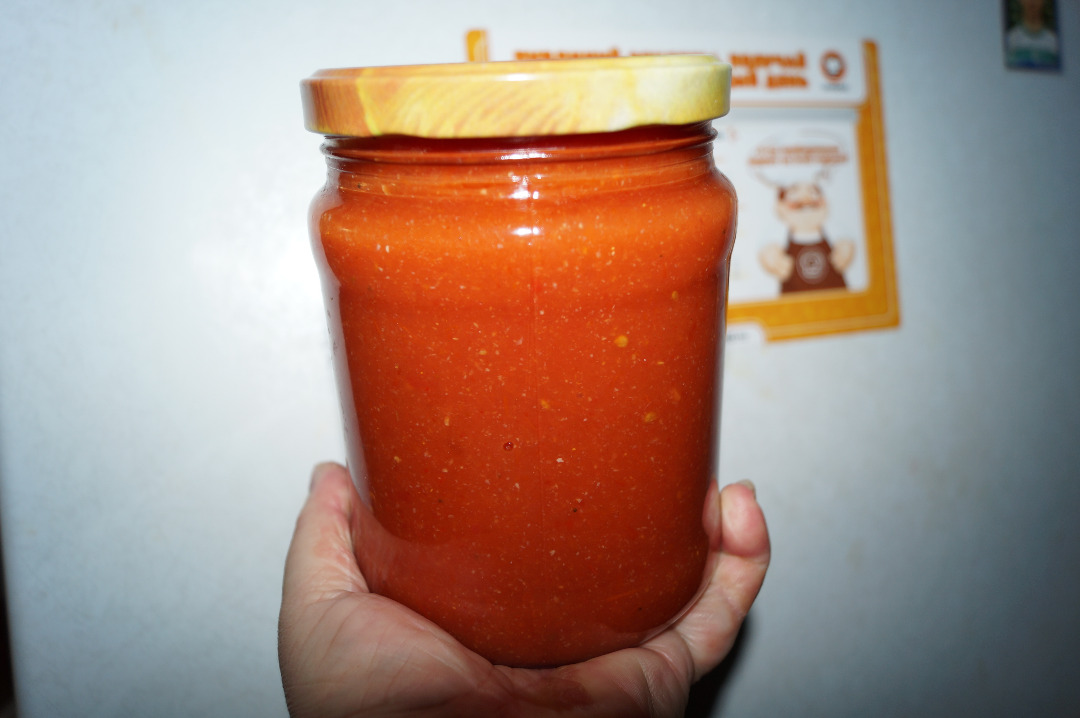 Чесночный соус с арбузными корками