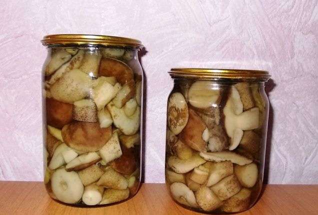 Грибки маринованные на зиму вкусняшка