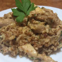 Аппетитная курочка с гречкой