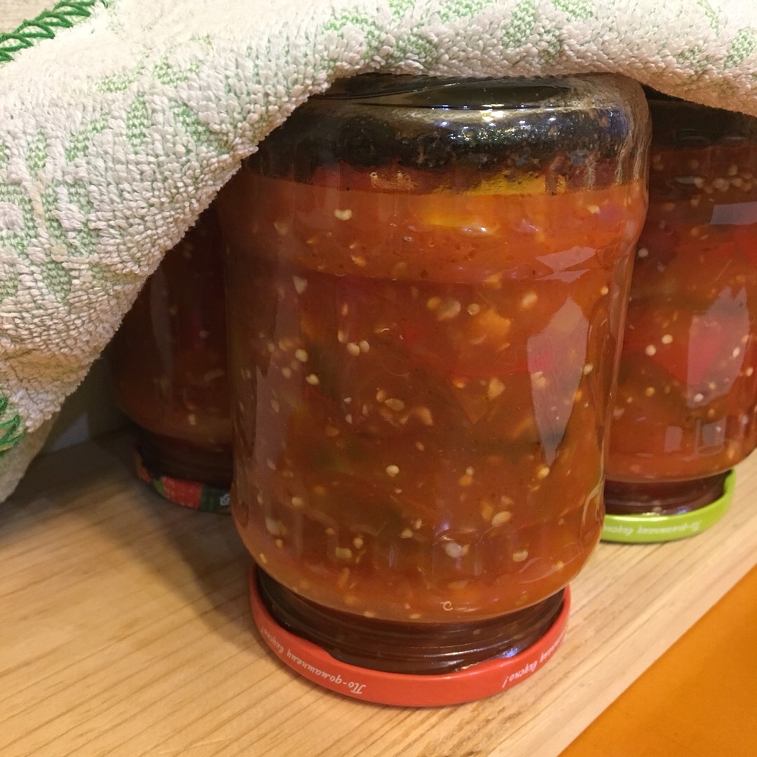 Лечо из перца с баклажанами, рецепт от Лены Сильченко🌶🍆🍅