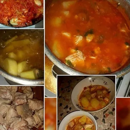 Армянский суп "Соус"Очень вкусный и ароматный суп!