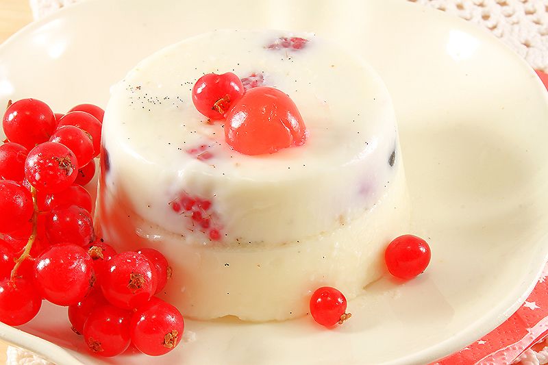 Панна Котта с Ягодами