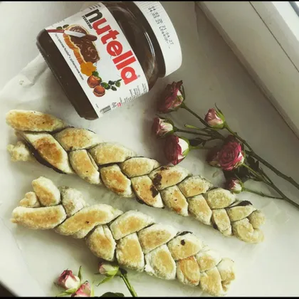 Косички с Nutella