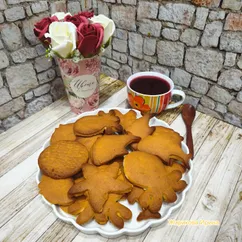 Домашнее песочное печенье 