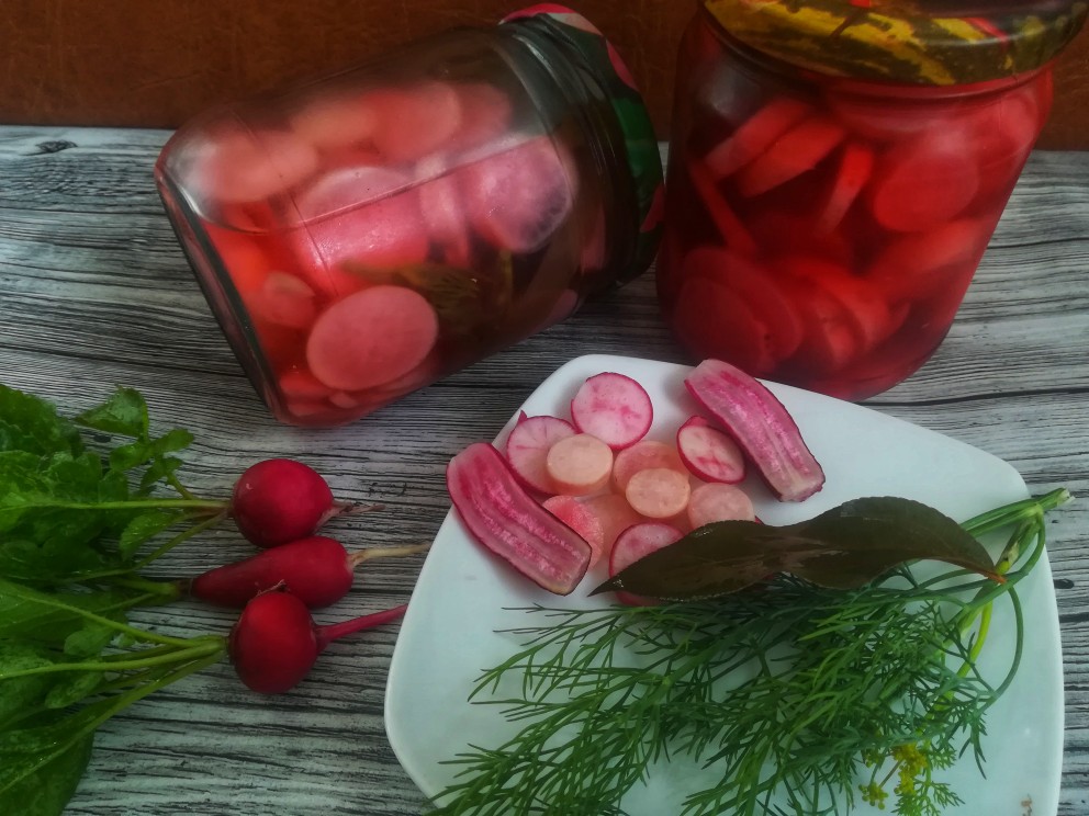 Маринованный редис
