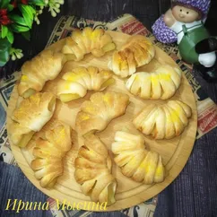 Ананасовые рогалики в аэрогриле 