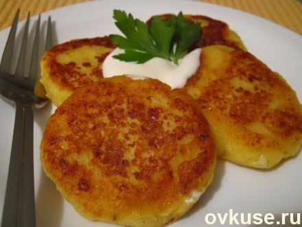 Сырники с картофелем