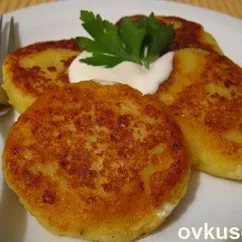 Сырники с картофелем