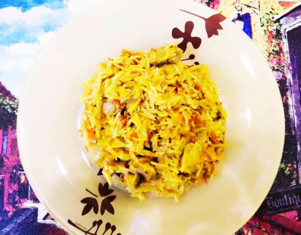 Рис со свининой