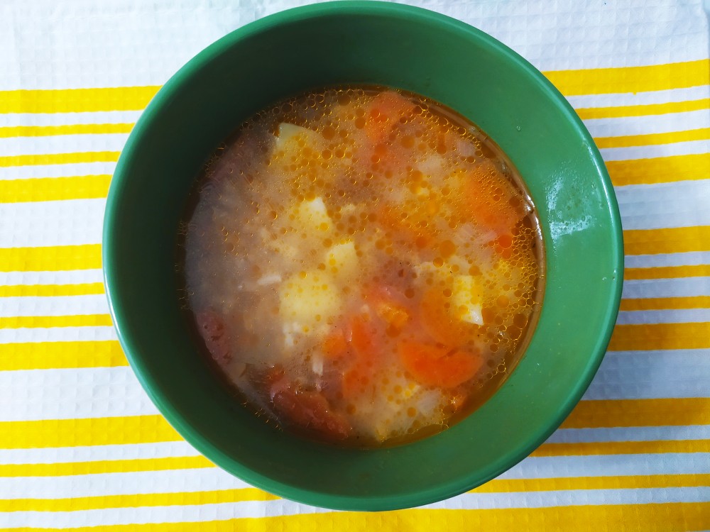 Суп крестьянский с рисом