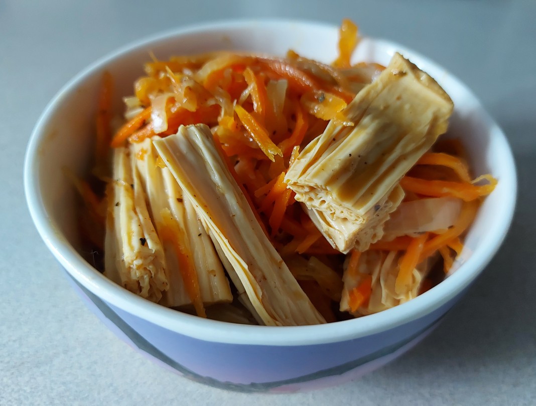 Корейский салат со спаржей – пошаговый рецепт приготовления с фото