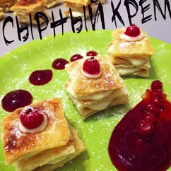 Пирожные с сырным кремом & cheesecake