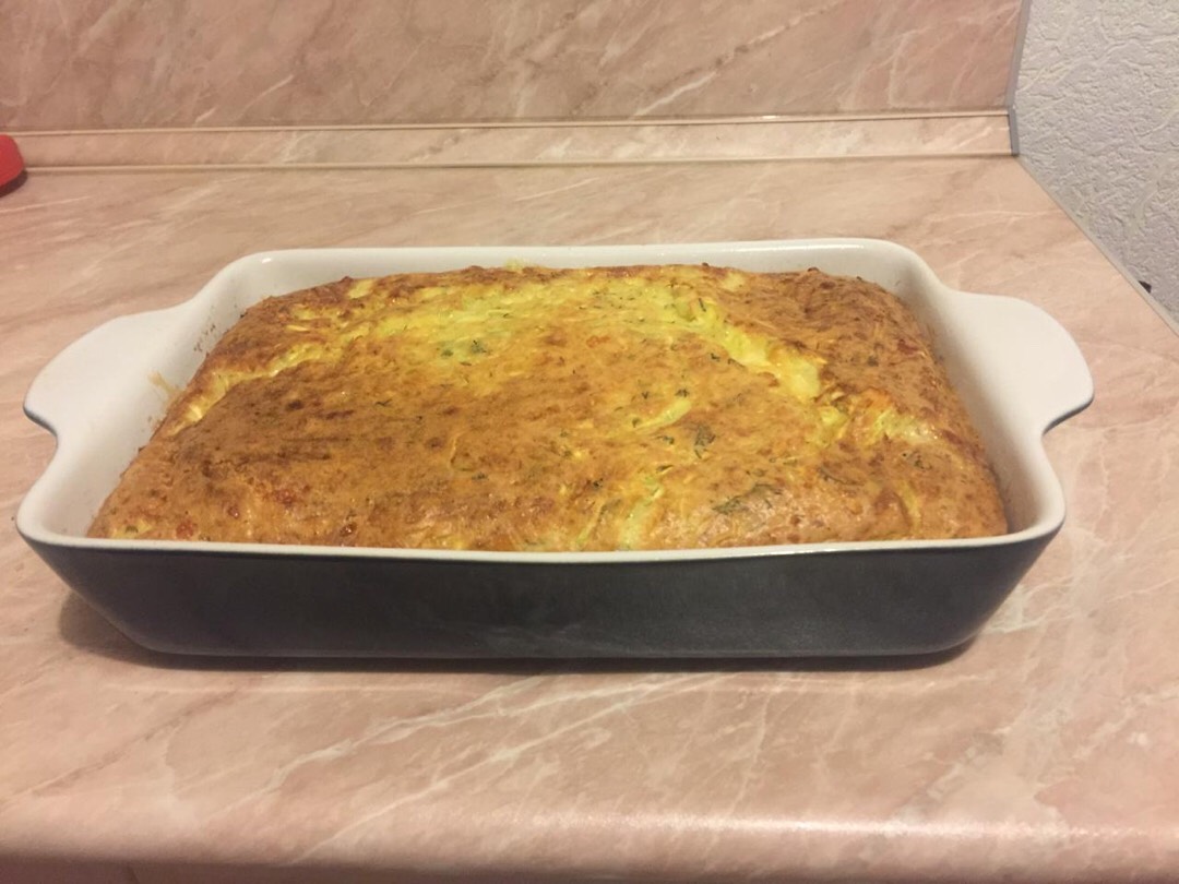 Запеканка из кабачков