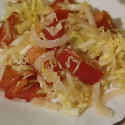 Салат из свежей капусты