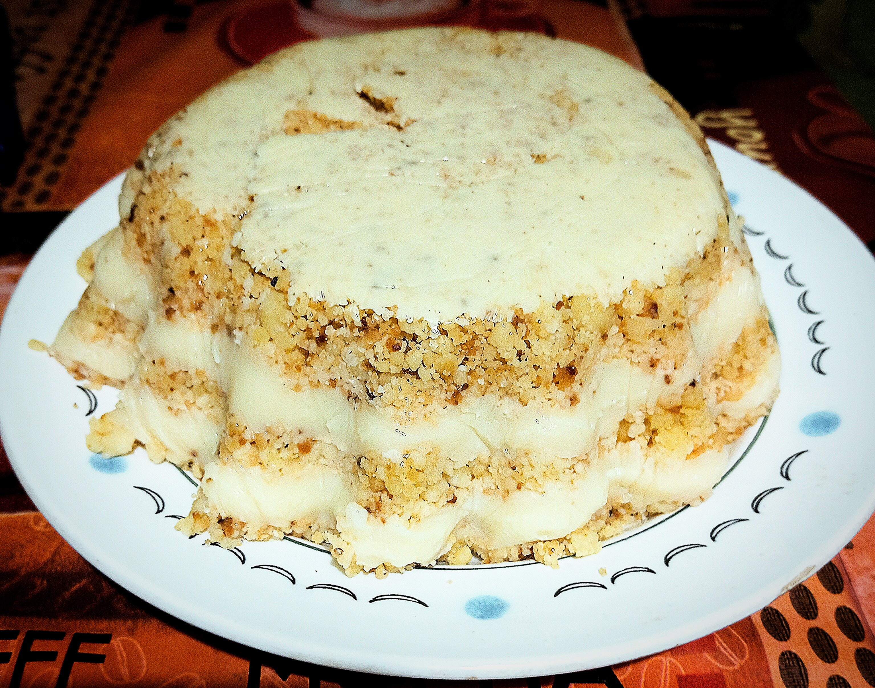 Торт Пломбир без выпечки