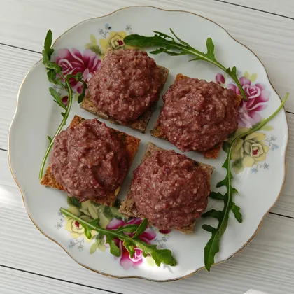 Фасолевый паштет-намазка