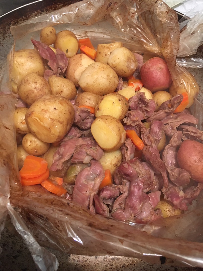 Рецепт: Жаренные куриные желудки с картошкой и луком - По-домашнему
