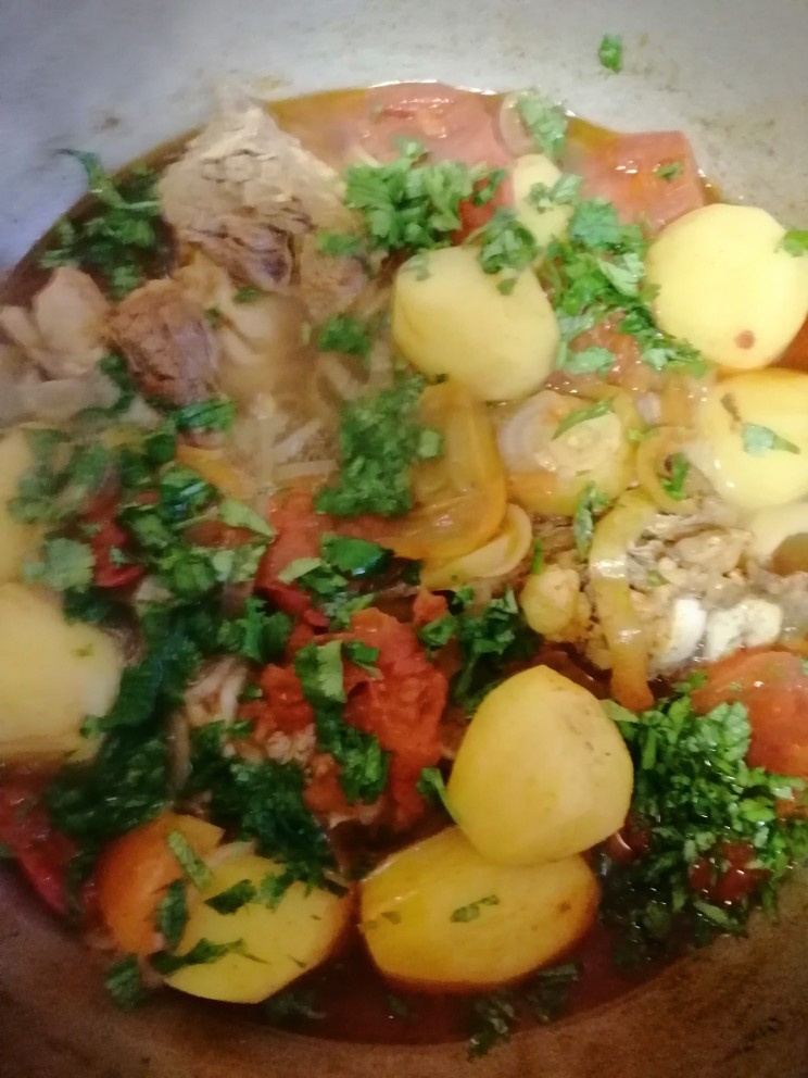 Как готовить хаш из говядины: рецепт хашламы в казане с картошкой
