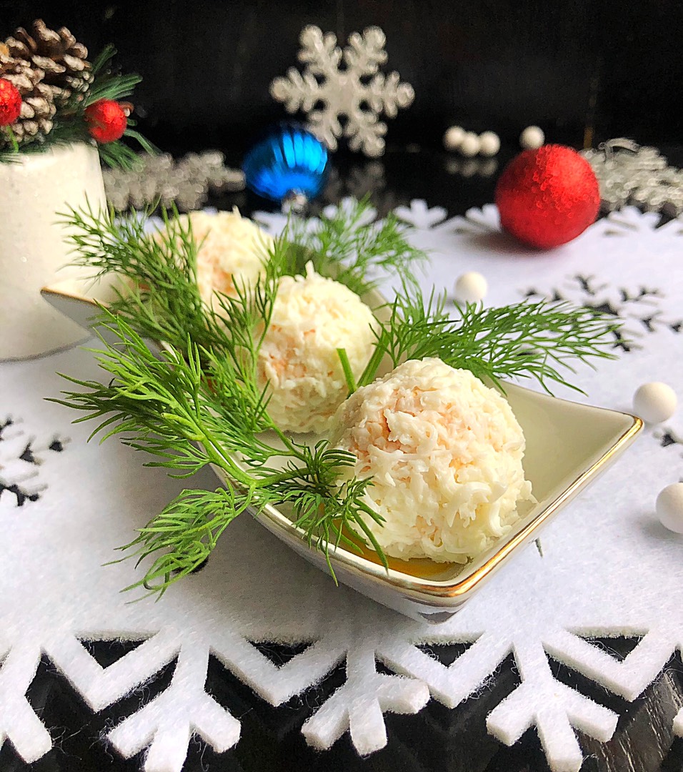 Закусочные колбасные шарики