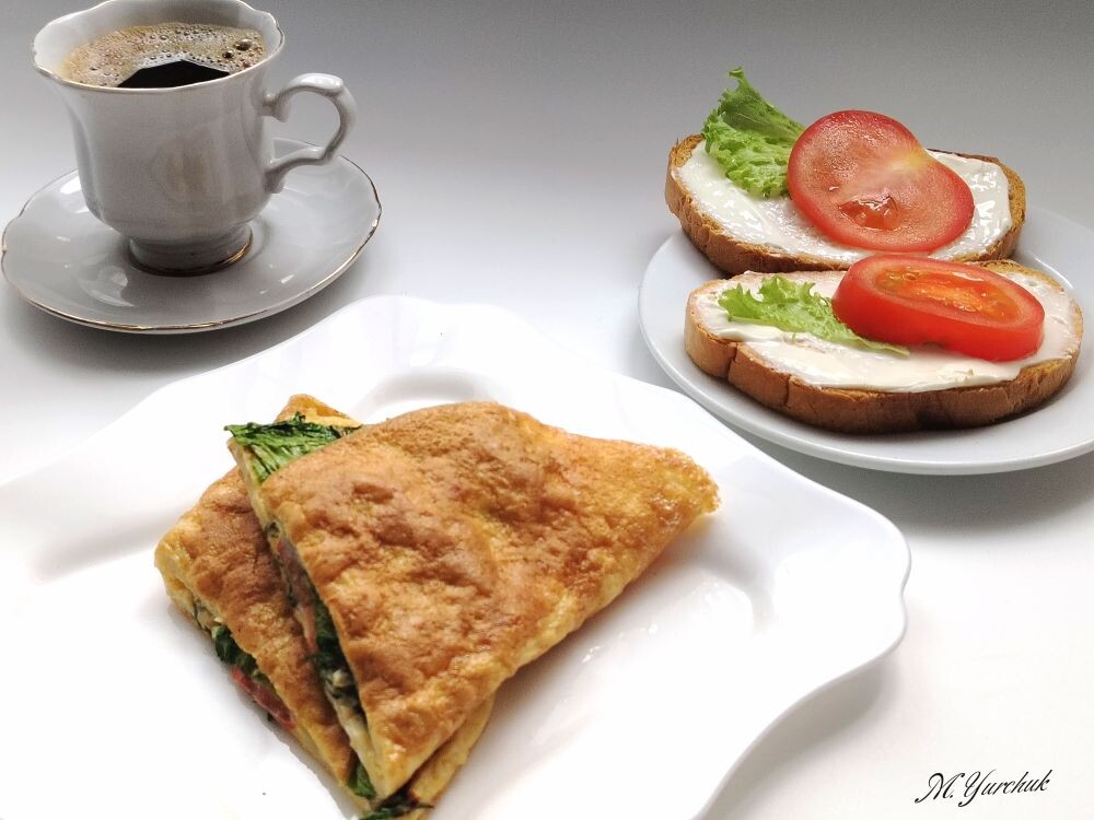 Омлет с начинкой
