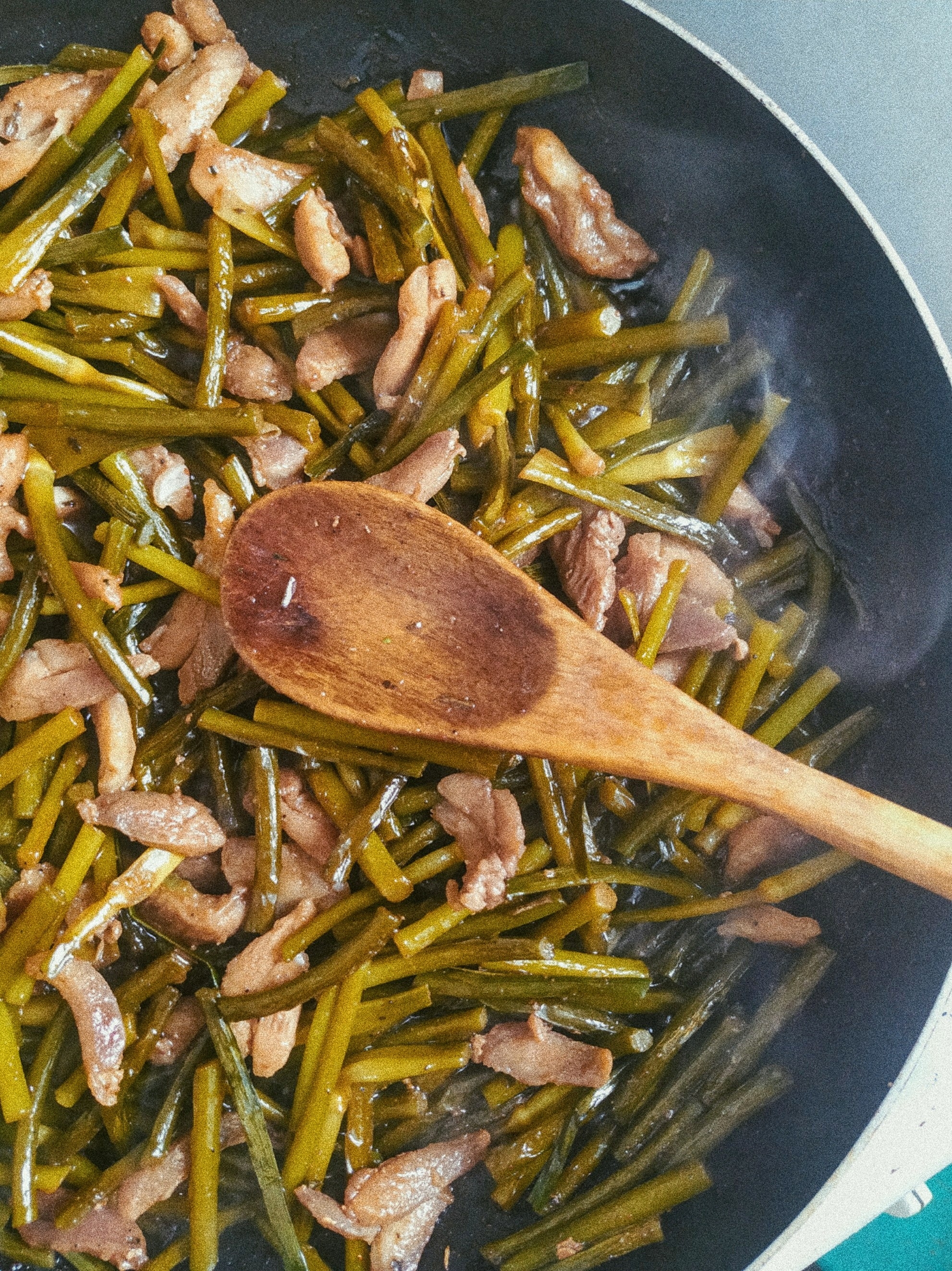 Чесночные стрелки с курицей 🤤😍