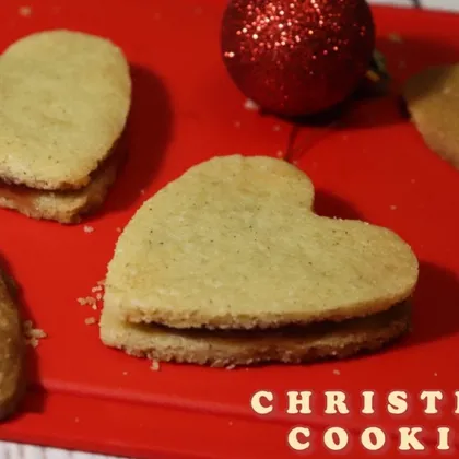 Рождественское печенье из 3 ингредиентов без яиц | 3 ingredients christmas cookies recipe