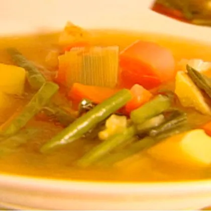 Soupe au Pistou (Прованский овощной суп)