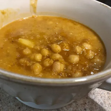 Суп марокканский с бобами