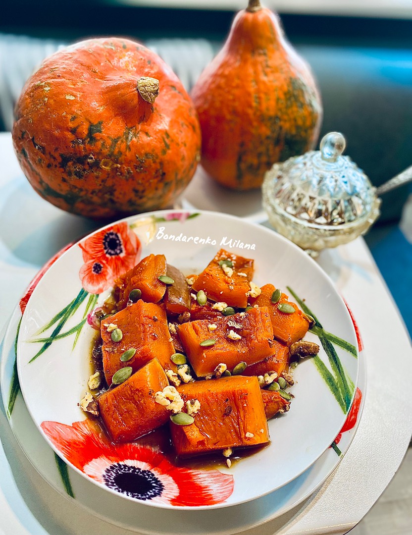 Тыква с медом