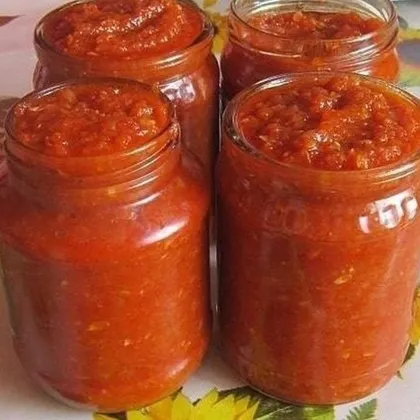 Аджика из кабачков