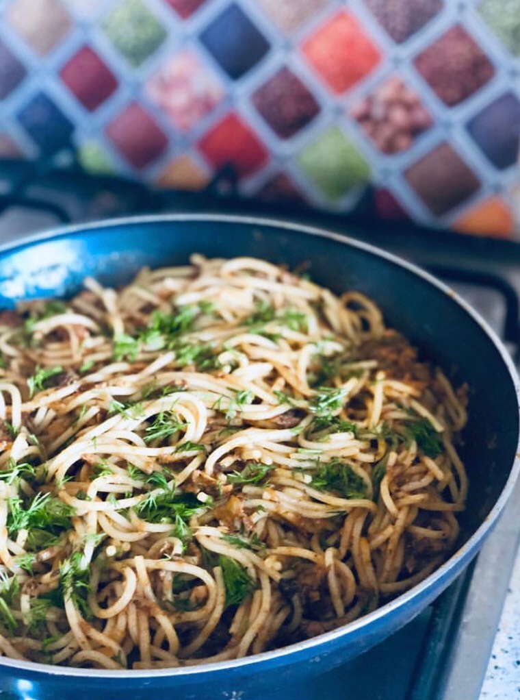 Паста с тунцом